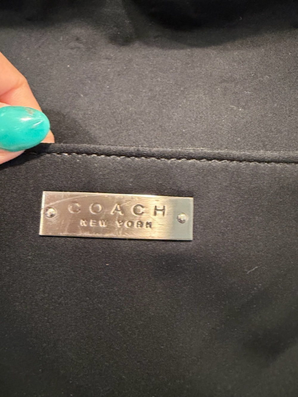 Coach Black Nylon shoulder vintage Bag - Classic Everyday Shoulder Bag - Picture 10 of 16